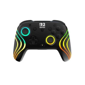 Control Inalámbrico Turtle Beach Afterglow Wave RGB para Nintendo Switch 2 Negro